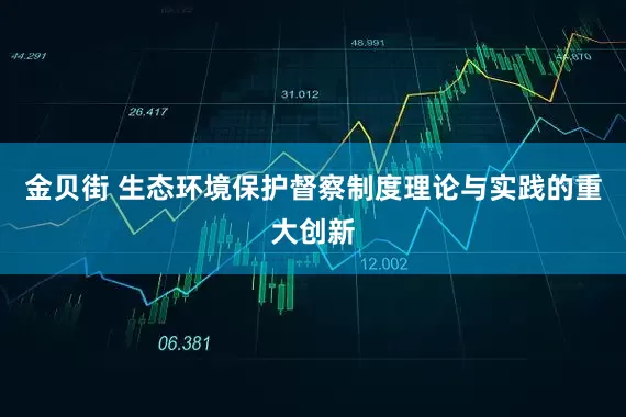 金贝街 生态环境保护督察制度理论与实践的重大创新